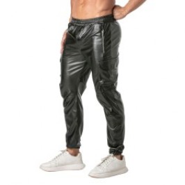 Pantaloni del marchio TOF PARIS - Pantaloni da jogging con tasca cargo Kinky Tof Paris - Ref : TOF349N