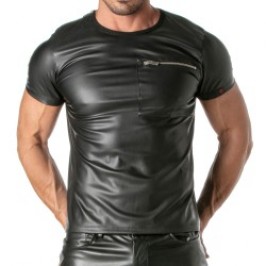 Short Sleeves of the brand TOF PARIS - Kinky Tof Paris Zippered Pocket T-Shirt - Ref : TOF354N