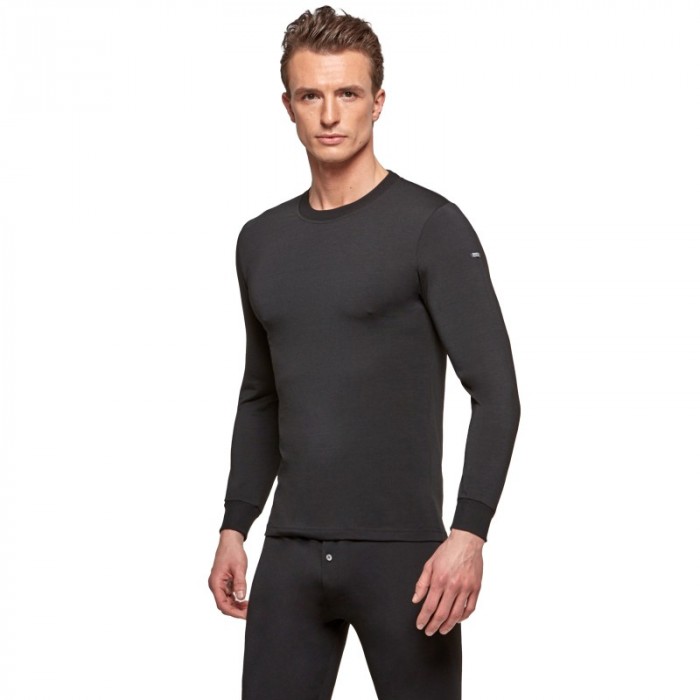 Thermique de la marque IMPETUS - T-shirt thermo manches longues - noir - Ref : 1368606 020