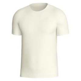 Thermal underwear of the brand IMPETUS - Short-sleeved T-shirt in Lyocell Wool - white - Ref : IM132120100 WT68