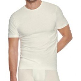 Thermal underwear of the brand IMPETUS - Short-sleeved T-shirt in Lyocell Wool - white - Ref : IM132120100 WT68