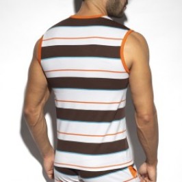 Tank top der Marke ES COLLECTION - Débardeur Rétro stripes - Ref : TS321 C04