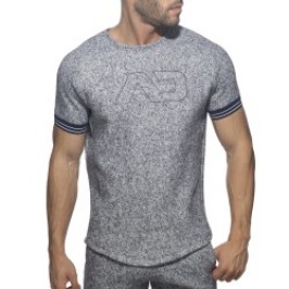 Kurze Ärmel der Marke ADDICTED - T-shirt Mottled Jumper - Ref : AD1211 C09