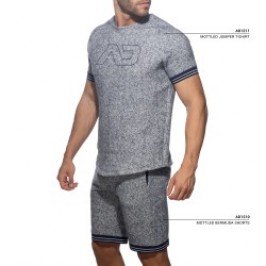 Short Sleeves of the brand ADDICTED - T-shirt Mottled Jumper - Ref : AD1211 C09