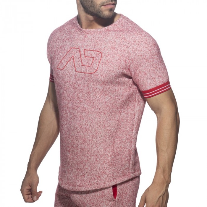 Mangas cortas de la marca ADDICTED - copy of T-shirt Mottled Jumper - Ref : AD1211 C06