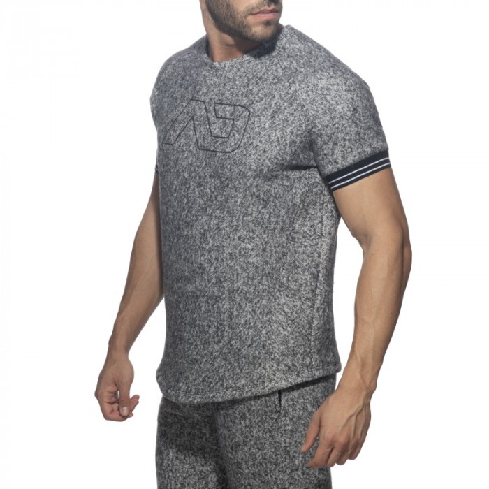 Mangas cortas de la marca ADDICTED - copy of T-shirt Mottled Jumper - Ref : AD1211 C10