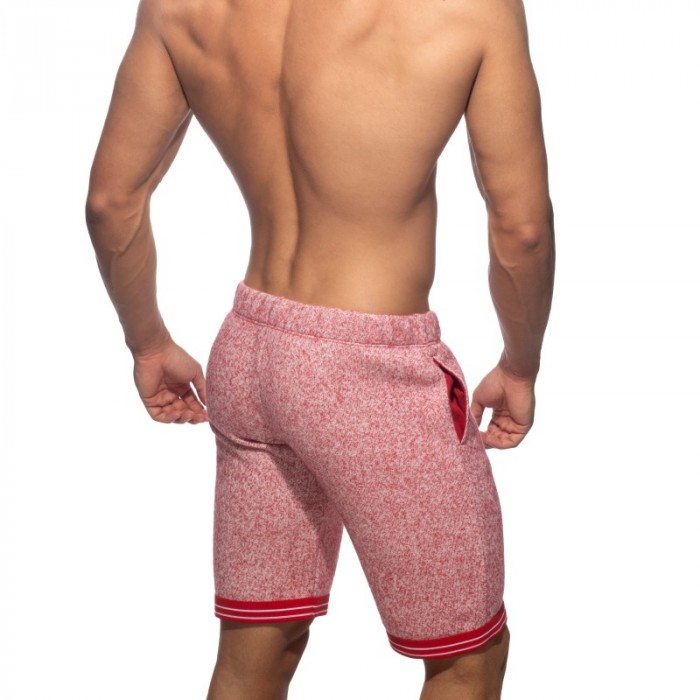 Short de la marque ADDICTED - Bermuda Mottled - rouge - Ref : AD1210 C09