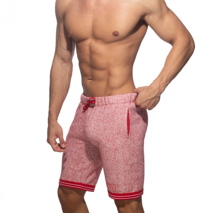 Short de la marque ADDICTED - Bermuda Mottled - rouge - Ref : AD1210 C09