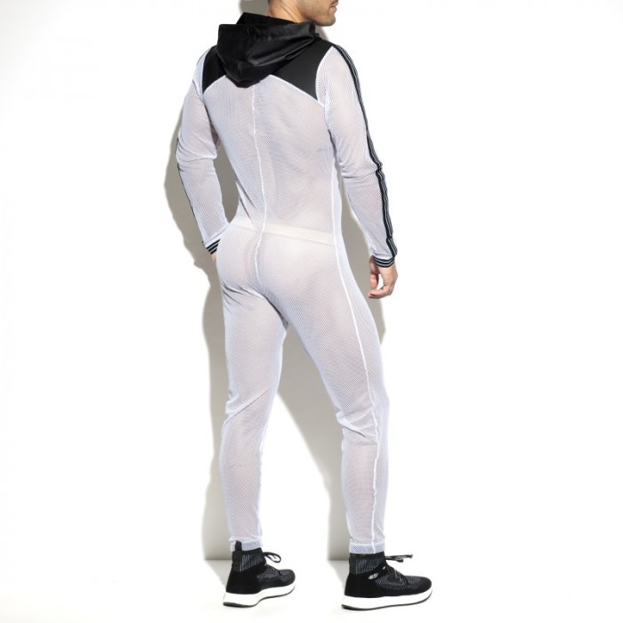 Body de la marque ES COLLECTION - Dystopia mesh suit - blanc - Ref : SP205 C01