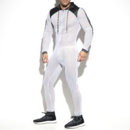 Body de la marque ES COLLECTION - Dystopia mesh suit - blanc - Ref : SP205 C01