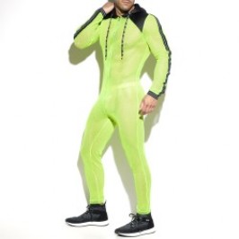 Body de la marque ES COLLECTION - Dystopia mesh suit - lemon green - Ref : SP205 C07