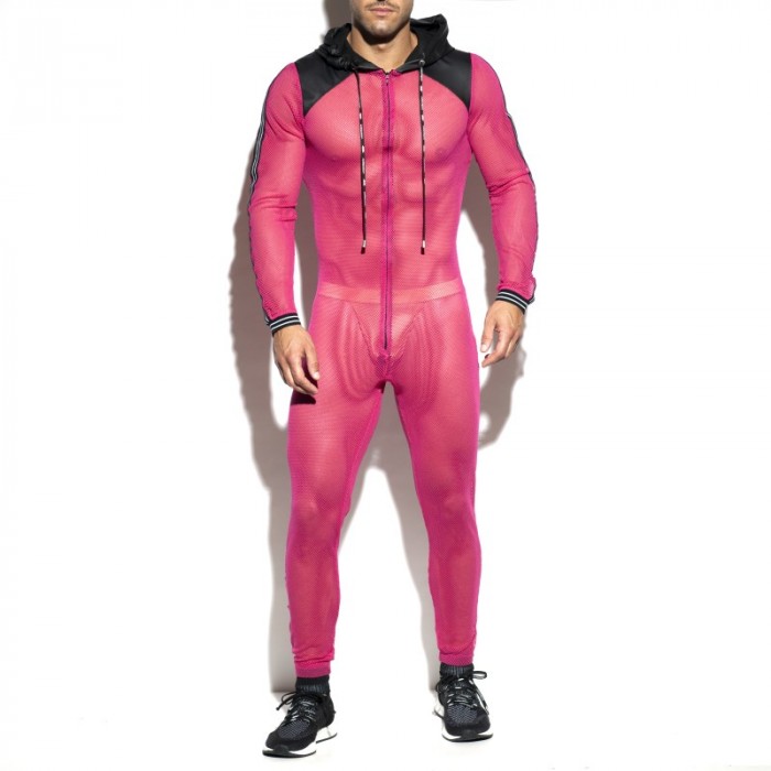 Body de la marque ES COLLECTION - Dystopia mesh suit - fushia - Ref : SP205 C24