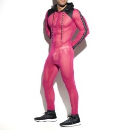 Dystopia mesh suit - fushia