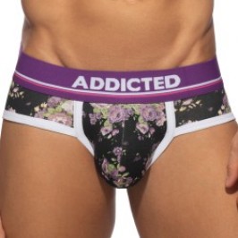 Slip Flores violetas