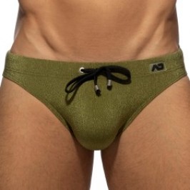 Pique Speedo Badeslip - khaki