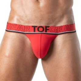 Slip, Tanga de la marque TOF PARIS - Tanga Champion Tof Paris - Rouge - Ref : TOF299R