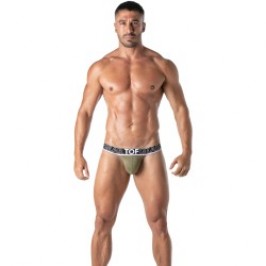 Slip de la marca TOF PARIS - Tanga Champion Tof Paris - Caqui - Ref : TOF299K