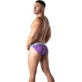 Slip de la marca TOF PARIS - Tanga Champion Tof Paris - Violeta - Ref : TOF299V