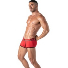 Pantaloncini boxer, Shorty del marchio TOF PARIS - Boxer Champion Tof Paris - Rosso - Ref : TOF297R