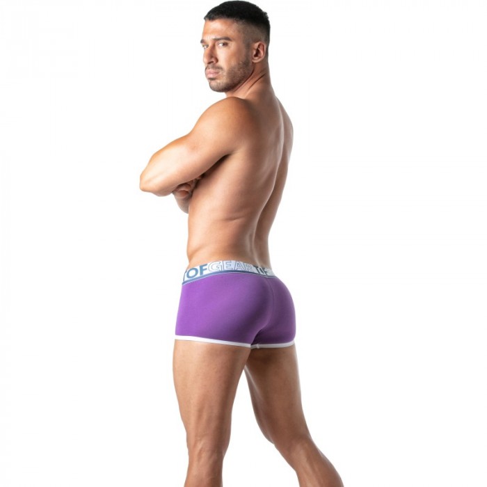 Pantaloncini boxer, Shorty del marchio TOF PARIS - Boxer Champion Tof Paris - Viola - Ref : TOF297V