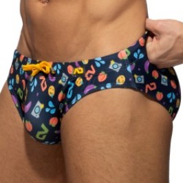 Emoji swim briefs