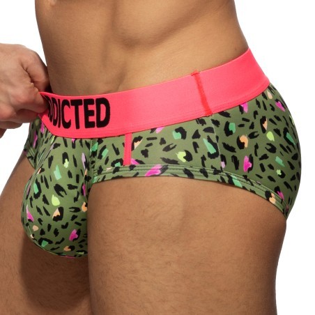 Badebekleidung Slips tiger - khaki