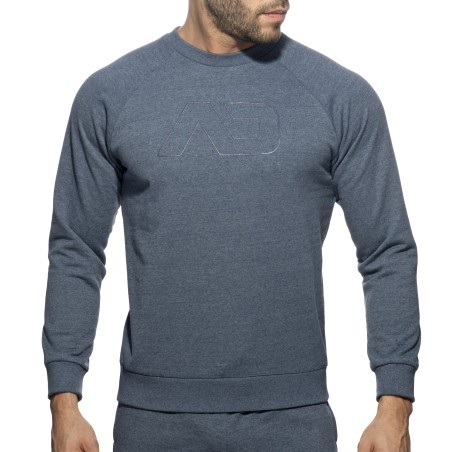 Sudadera Algodón Reciclado - azul marino