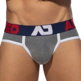 AD Briefs Stitch - Grey