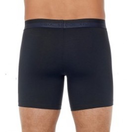 Boxer, shorty de la marque HOM - Boxer HO1 long Classic - bleu marine - Ref : 359519 00RA