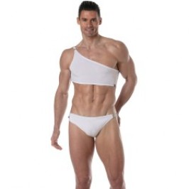 Bath Brief of the brand TOF PARIS - Tof Paris Chain Swim Brief - white - Ref : TOF381B