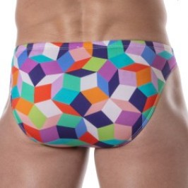 Slip de bain de la marque TOF PARIS - Mini Slip de bain Tof Paris Print - multicolor - Ref : TOF384V