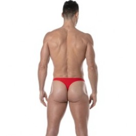 Resumen del baño de la marca TOF PARIS - Tanga de bañoT of Paris Plain - rojo - Ref : TOF380R