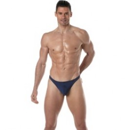 Bath Brief of the brand TOF PARIS - Tof Paris Plain - navy swim thong - Ref : TOF380BU