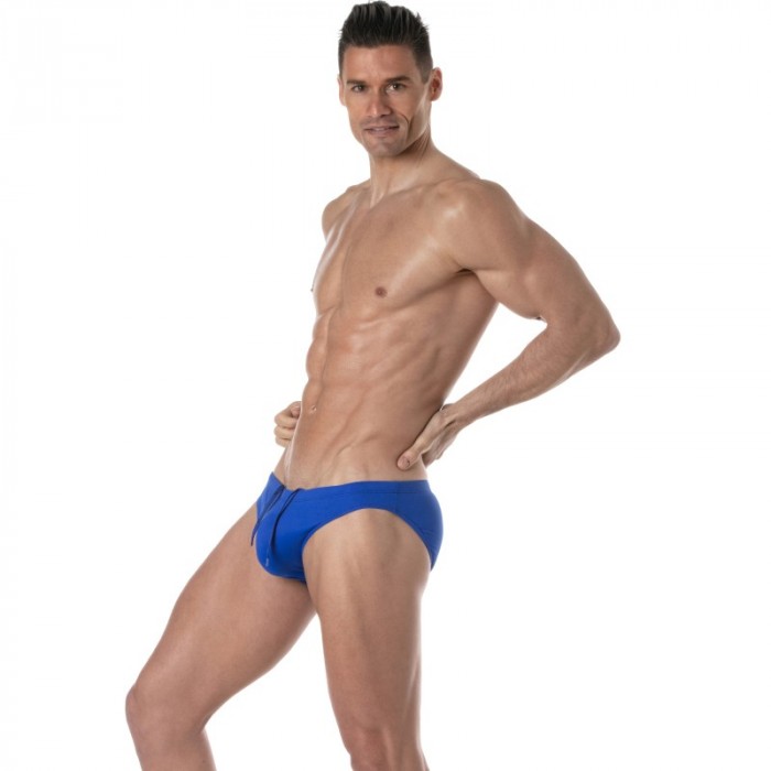 Bath Brief of the brand TOF PARIS - Mini Swim Briefs Tof Paris Plain - royal blue - Ref : TOF379BUR