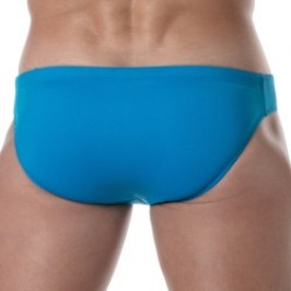 Slip de bain de la marque TOF PARIS - Mini Slip de bain Tof Paris Plain - turquoise - Ref : TOF379T