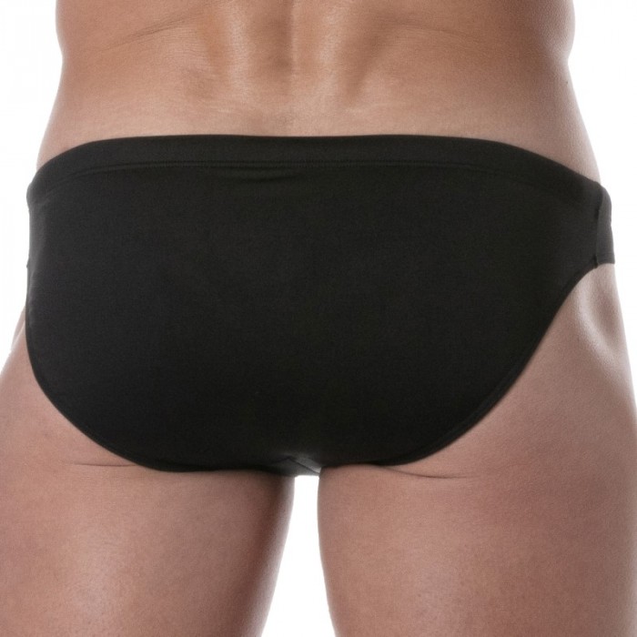 Badeschein der Marke TOF PARIS - Mini-Badehose Tof Paris Plain - schwarz - Ref : TOF379N