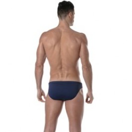 Bagno breve del marchio TOF PARIS - Mini Slip Bagno Tof Paris Tinta unita - blu navy - Ref : TOF379BU