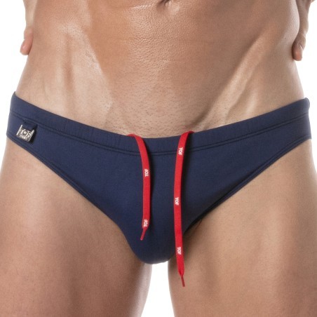 Mini Slip de bain Tof Paris Plain - bleu marine