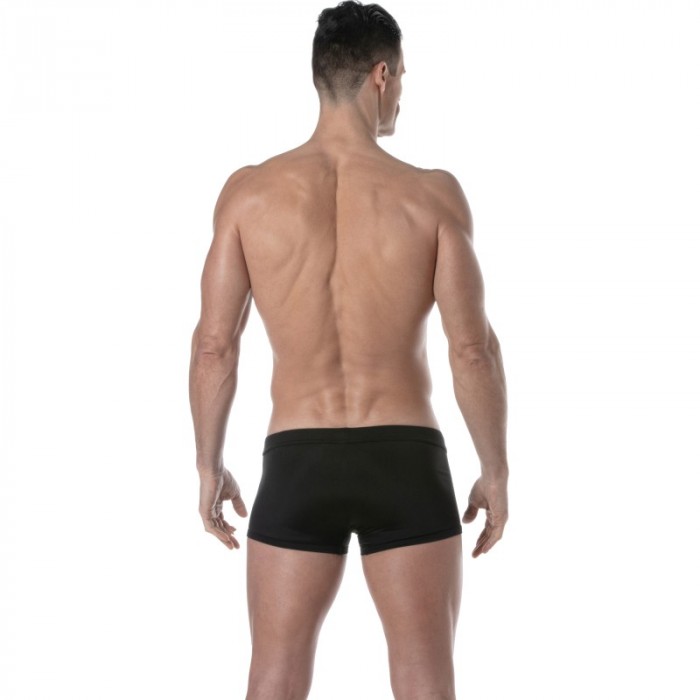 Calzoncillos Boxer, baño Shorty de la marca TOF PARIS - Bóxers de baño Tof Paris Plain - negro - Ref : TOF378N