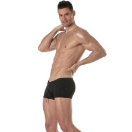 Boxer corti, bagno Shorty del marchio TOF PARIS - Costume da bagno Tof Paris Plain - nero - Ref : TOF378N