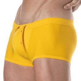 Boxer, shorty de bain de la marque TOF PARIS - Boxer de bain Tof Paris Plain - jaune - Ref : TOF378J