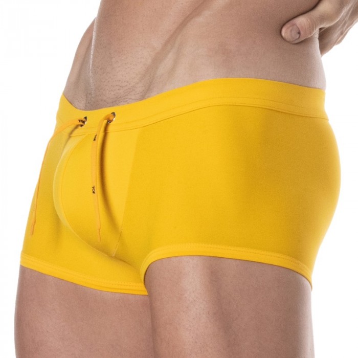 Boxer Shorts, Bad Shorty der Marke TOF PARIS - Tof Paris Plain Badehose - gelb - Ref : TOF378J