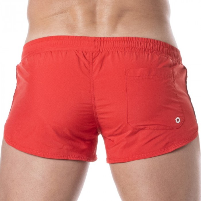 Bath Shorts of the brand TOF PARIS - Tof Paris Mini Swim Shorts - red - Ref : TOF376R