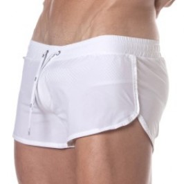 Short de bain de la marque TOF PARIS - Mini Short de bain Tof Paris - blanc - Ref : TOF376B