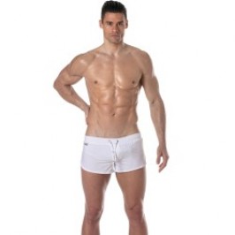 Short de bain de la marque TOF PARIS - Mini Short de bain Tof Paris - blanc - Ref : TOF376B