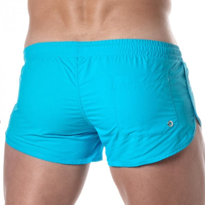 Shorts de baño de la marca TOF PARIS - Mini Shorts de Baño Tof Paris - turquesa - Ref : TOF376T