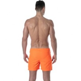 Short de bain de la marque TOF PARIS - Short de bain long Tof Paris Neon - orange - Ref : TOF383O