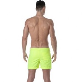 Shorts de baño de la marca TOF PARIS - Shorts de baño largo Tof Paris Neon - amarillo - Ref : TOF383J