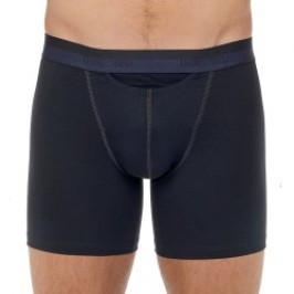 Pantaloncini boxer, Shorty del marchio HOM - Boxer HO1 lungo Classico - blu navy - Ref : 359519 00RA