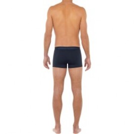 Pantaloncini boxer, Shorty del marchio HOM - Boxer CLASSIC blu navy - Ref : 400203 00RA